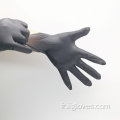 Gants en vinyle favorables gants de vinyle noir sans